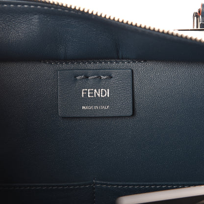 Fendi Vitello Dolce Century Petite 3Jours Tote Pavone 5 of 8