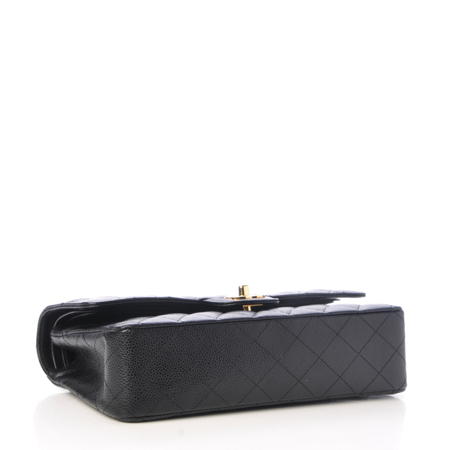 Chanel Caviar Quilted Medium Double Flap Black 4 of 8
