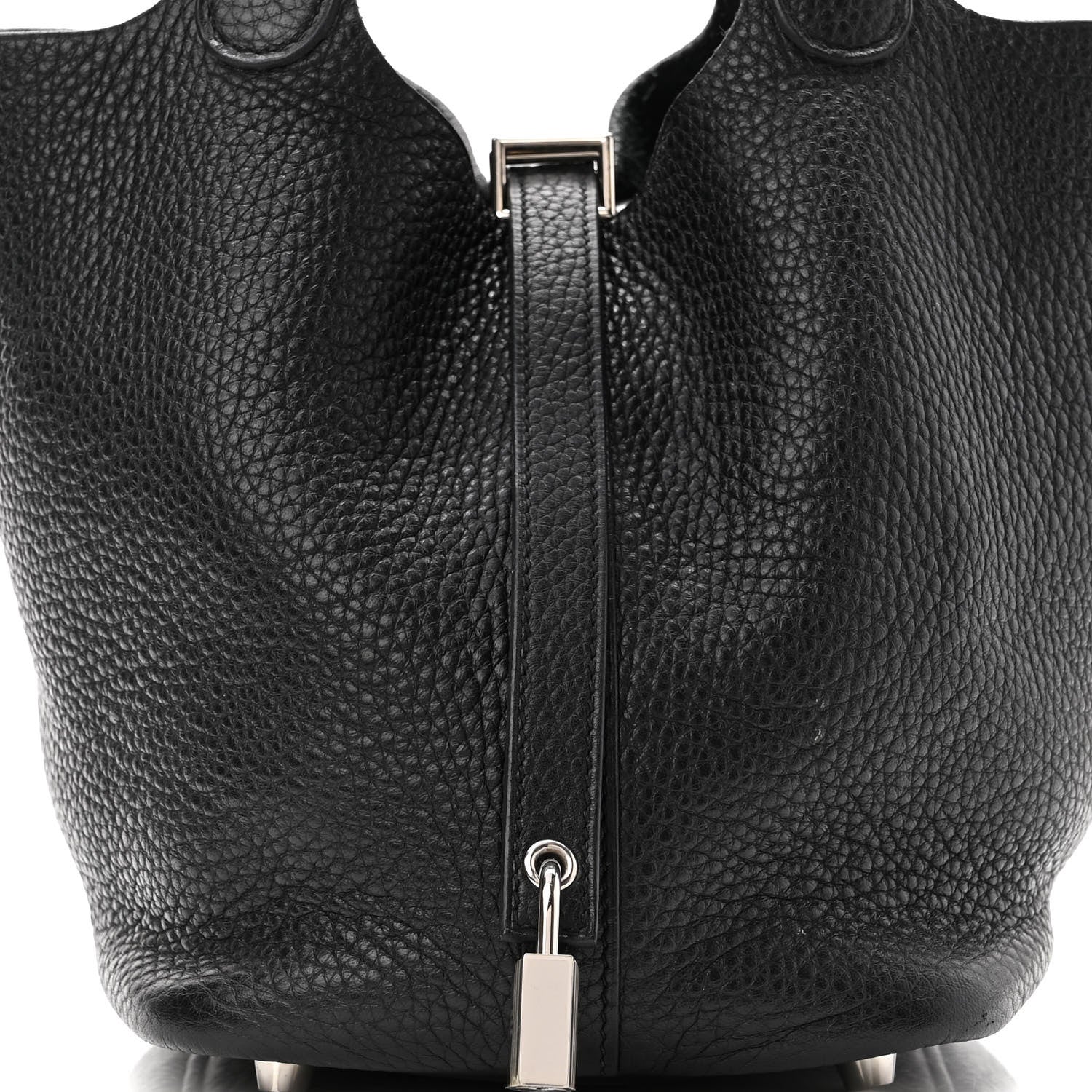 Hermes Taurillon Clemence Picotin Lock 18 PM Black 8 of 10