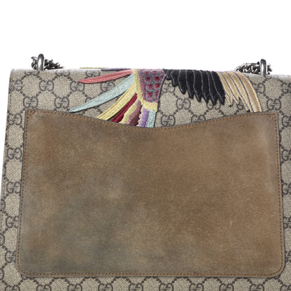 Gucci GG Supreme Monogram Embroidered Medium Dionysus Shoulder Bag Taupe 19 of 21