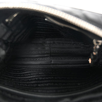 Prada Nylon Tessuto Impuntu Quilted Bandoliera Crossbody Bag Black 5 of 11