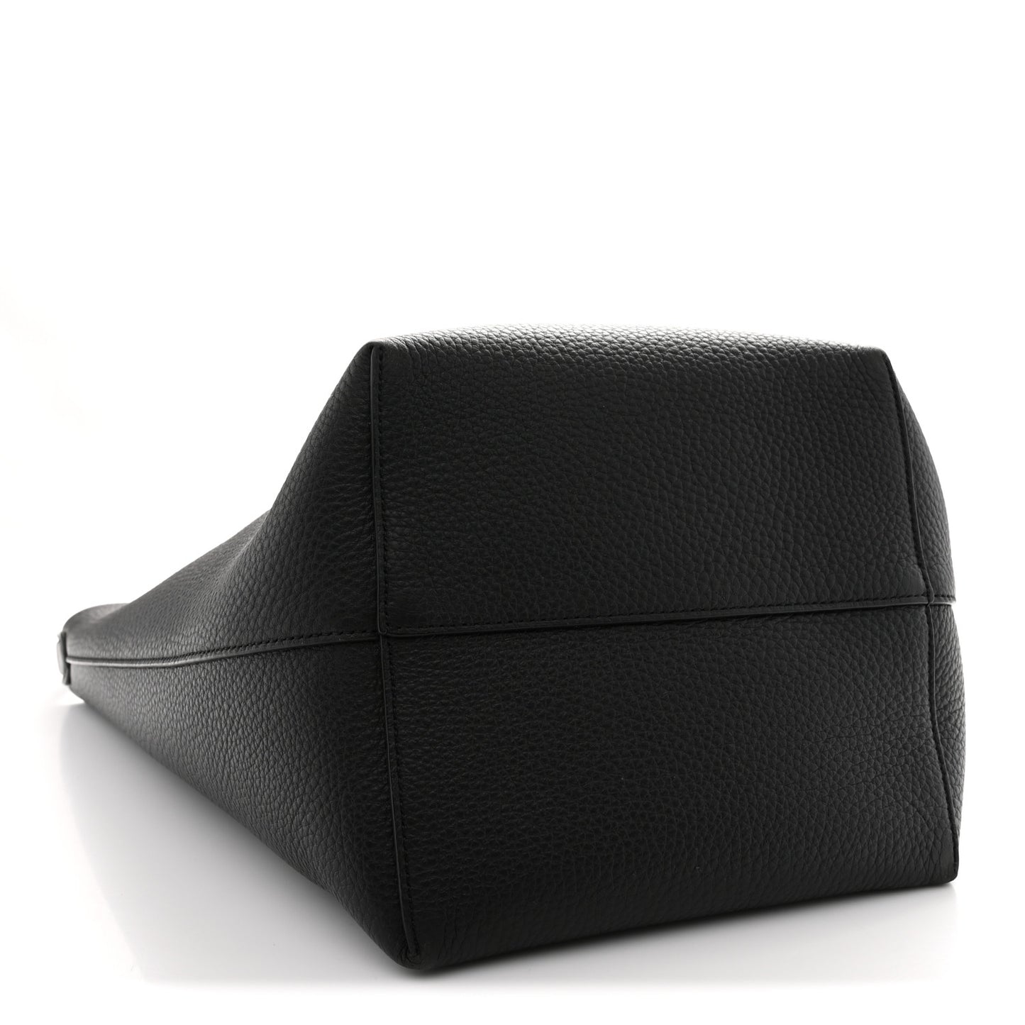 Grained Calfskin Medium N/S Park Black