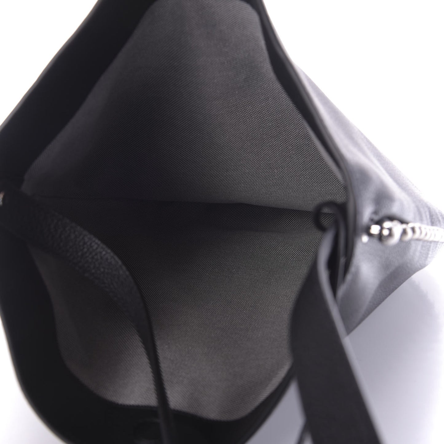 Pebbled Calfskin Studded Roxy Hobo Black