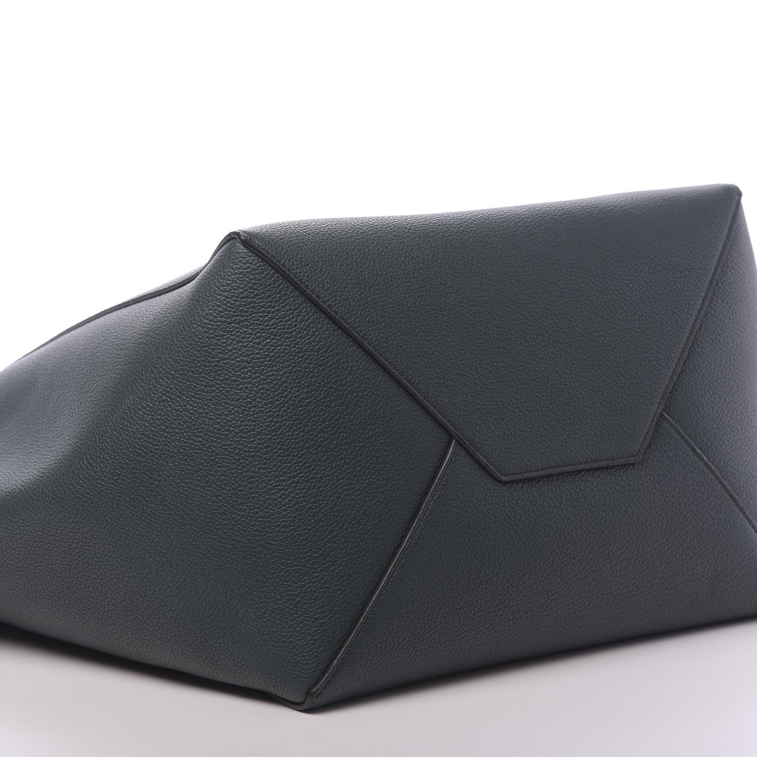 Celine Soft Grained Calfskin Medium Belt Cabas Phantom Amazone 8 of 9