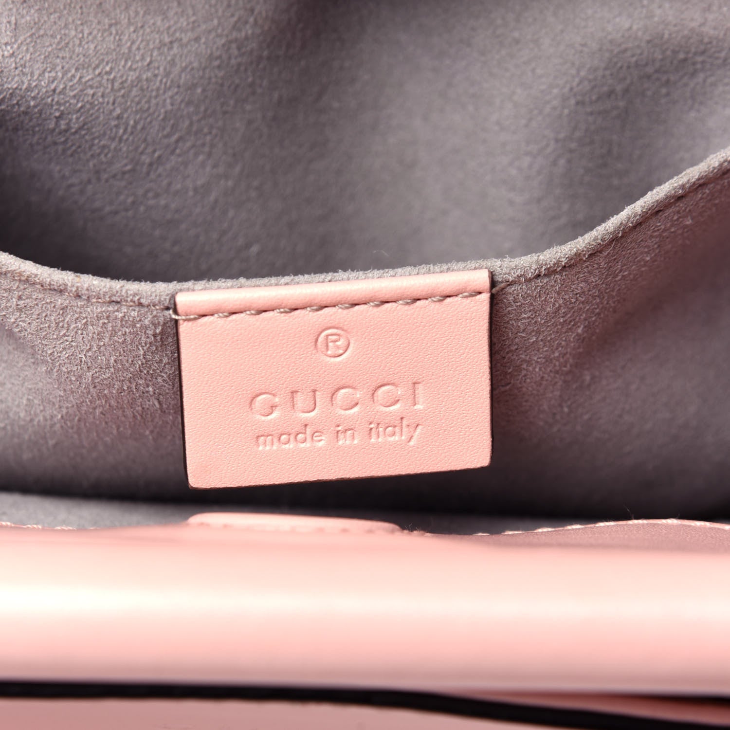 Gucci Nappa Bamboo Web Mini Nymphaea Top Handle Bag Perfect Pink Mystic White 6 of 10