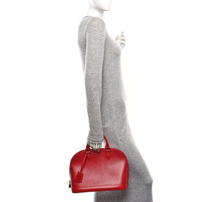 Louis Vuitton Epi Alma PM Carmine 2 of 9