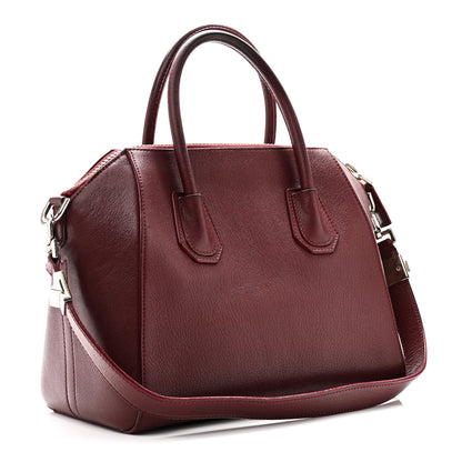 Givenchy Sugar Goatskin Small Antigona Oxblood 3 of 10