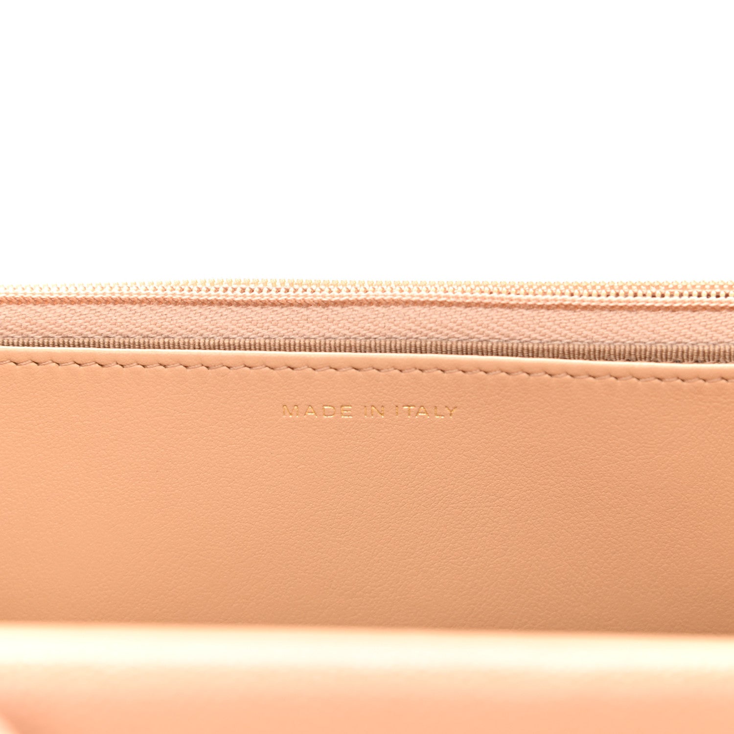 Chanel Caviar Quilted Wallet On Chain WOC Beige 7 of 12