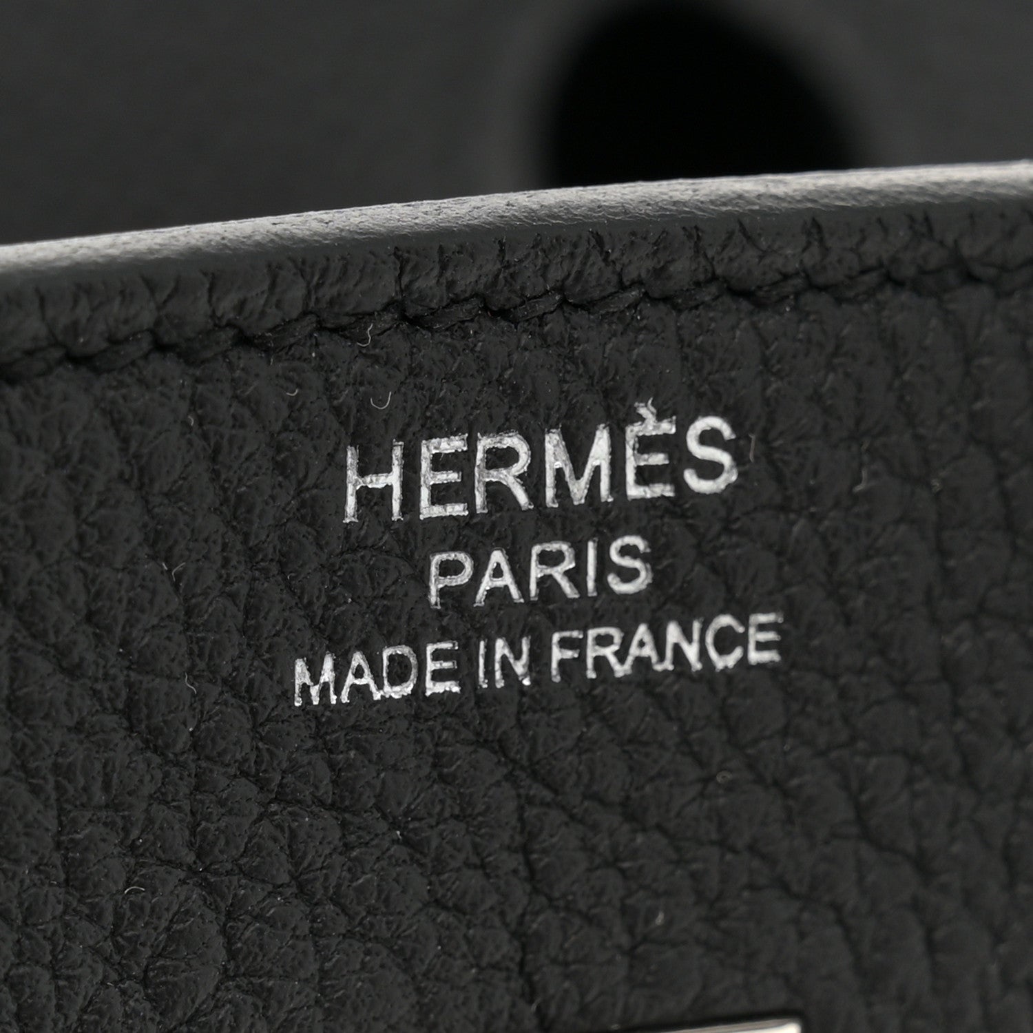 Hermes Togo Birkin 25 Black 6 of 11