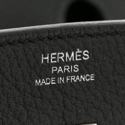 Hermes Togo Birkin 25 Black 6 of 11