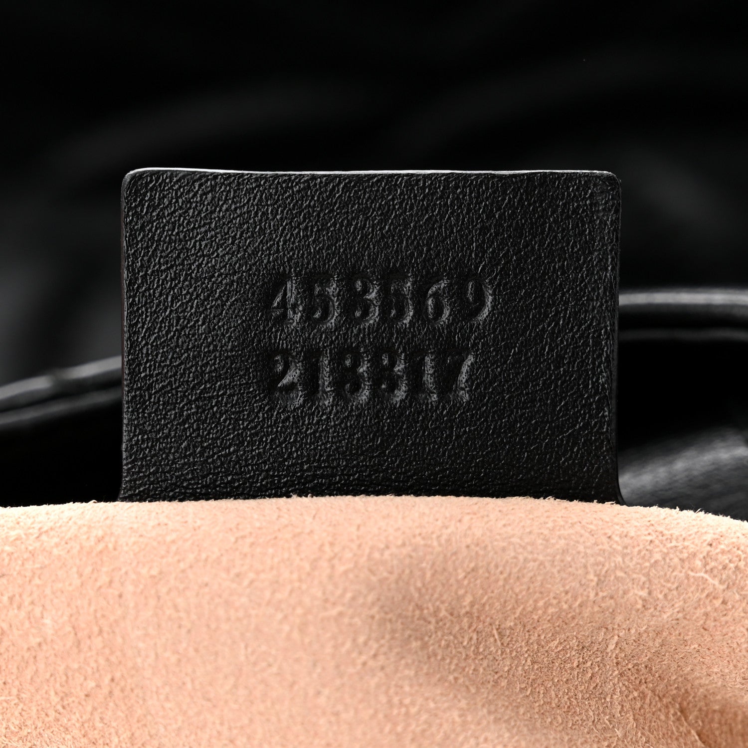 Gucci Calfskin Matelasse Medium GG Marmont Shoulder Tote Bag Black 7 of 13