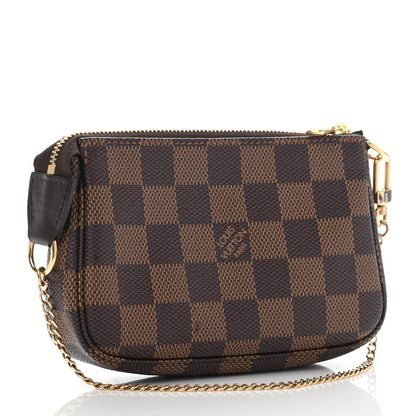 Louis Vuitton Damier Ebene Mini Pochette Accessories 3 of 7