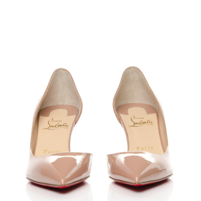 Christian Louboutin Patent Iriza 70 Pumps 36.5 Nude 2 of 7