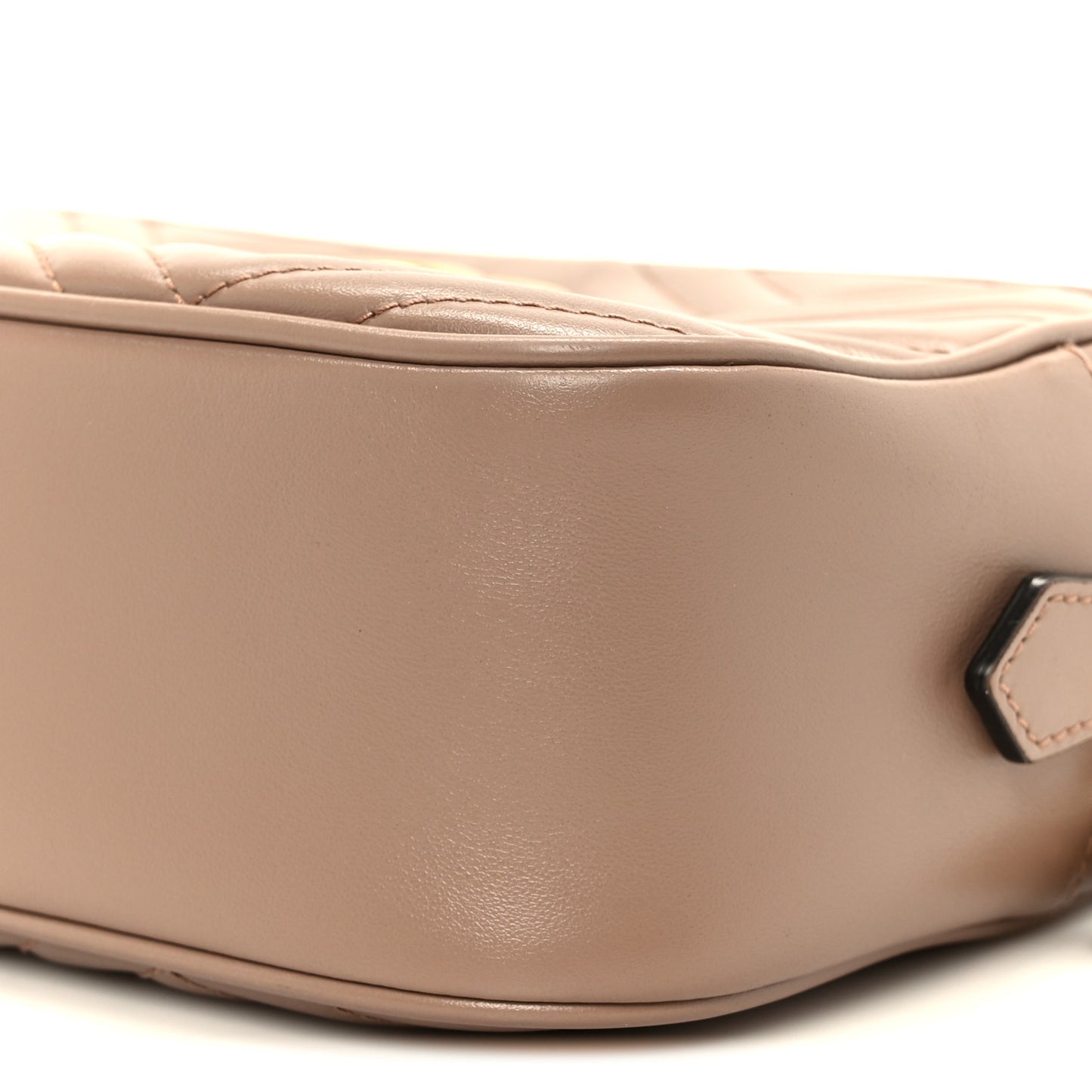 Calfskin Matelasse Small GG Marmont Chain Shoulder Bag Porcelain Rose