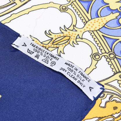 Hermes Silk Les Muserolles Scarf 90 5 of 6