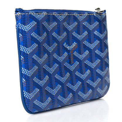 Goyard Goyardine Mini Senat Pochette Sky Blue 3 of 9