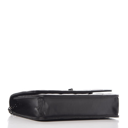 Chanel Aged Calfskin Quilted Reissue Wallet On Chain WOC So Black 4 of 9