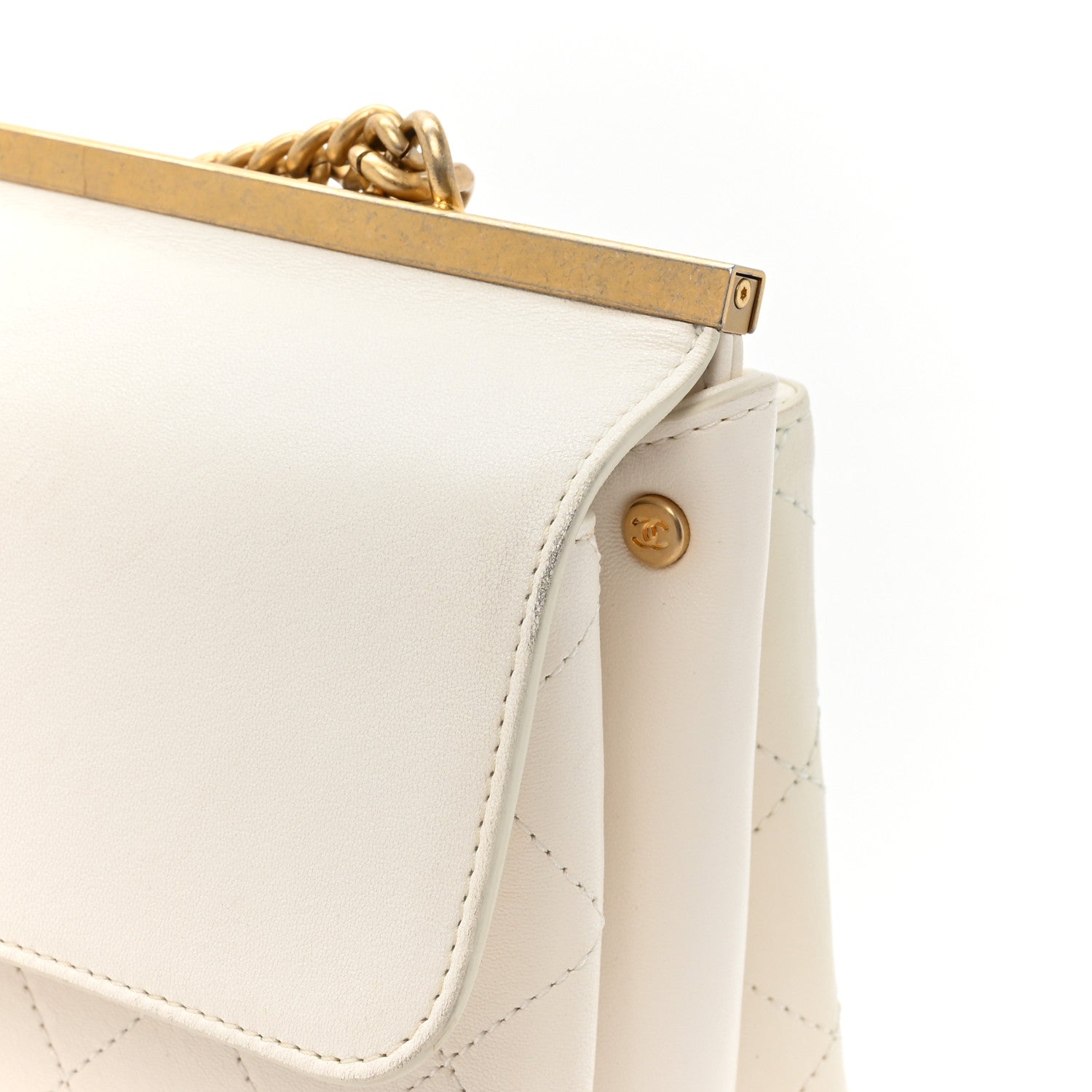 Chanel Lambskin Stitched Coco Luxe Small Flap Beige 12 of 17