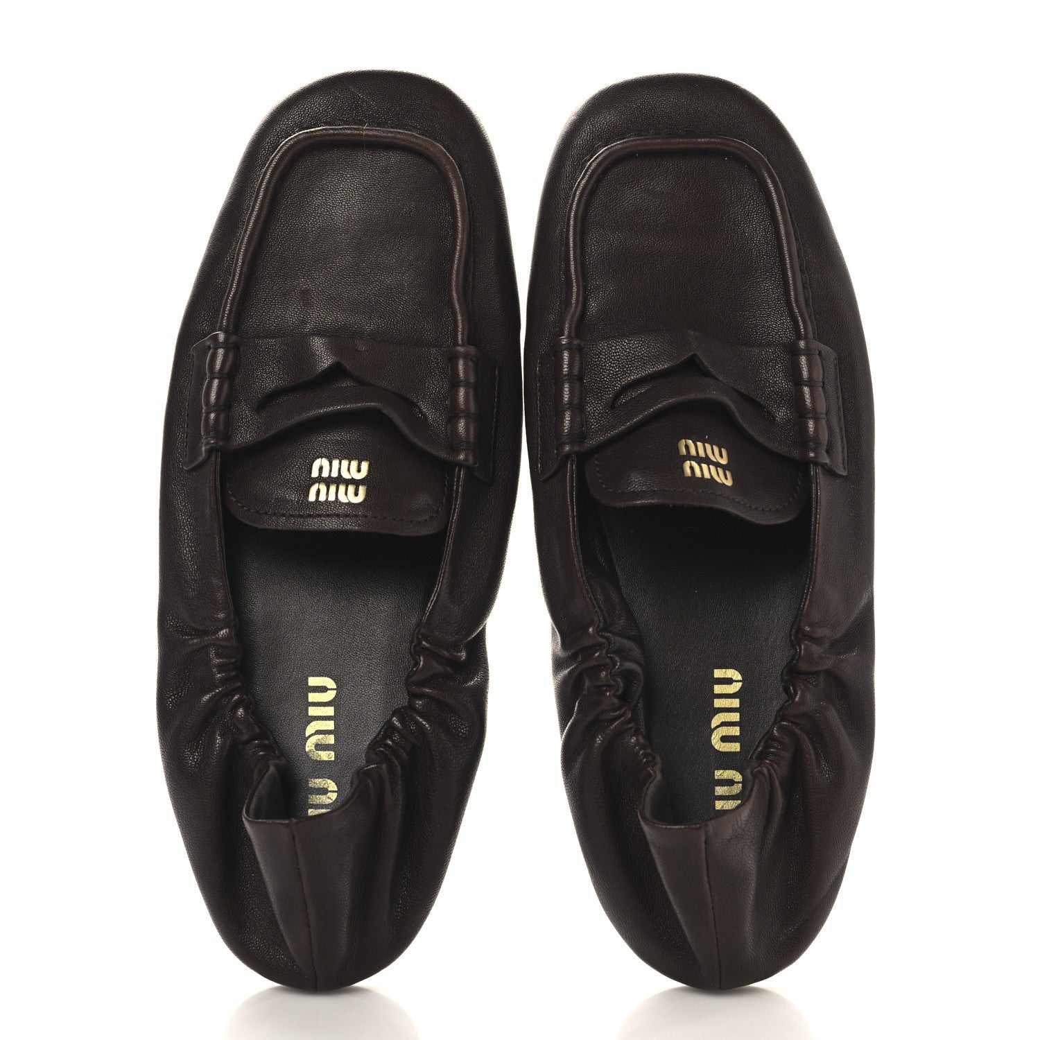 Miu Miu Ruches Nappa Loafer 39 Briarwood 2 of 10