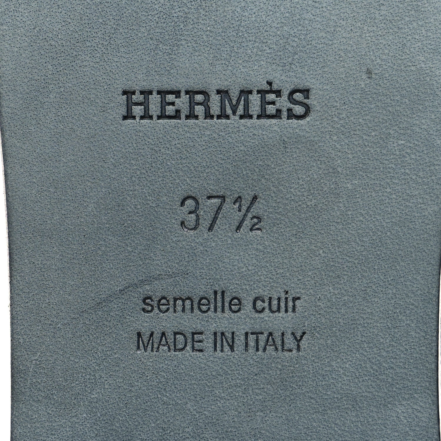Hermes Suede Goatskin Rhinestone Oran Sandals 37.5 Rose Bois De Santal 7 of 8
