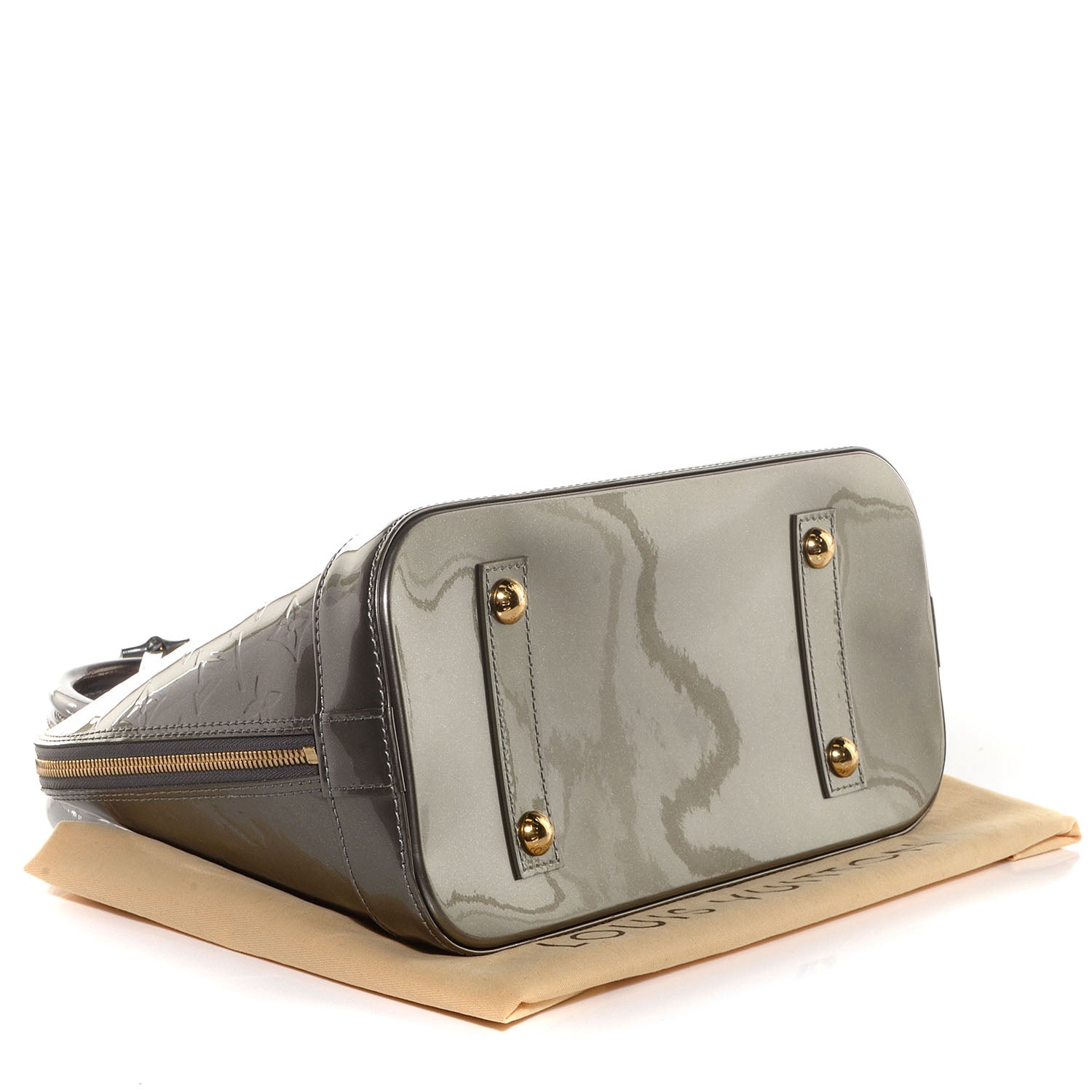 Louis Vuitton Vernis Alma PM Gris Art Deco 4 of 7