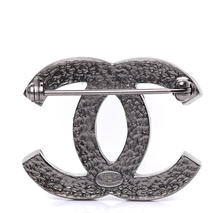 Chanel Ruthenium CC Spike Brooch 3 of 5