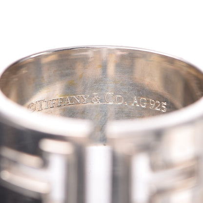 Tiffany Sterling Silver T Cutout Ring 60 9 10 of 10