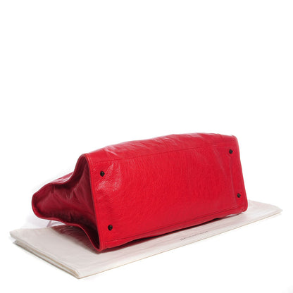 Balenciaga Agneau Classic Hardware Work Rouge Coquelicot 4 of 12