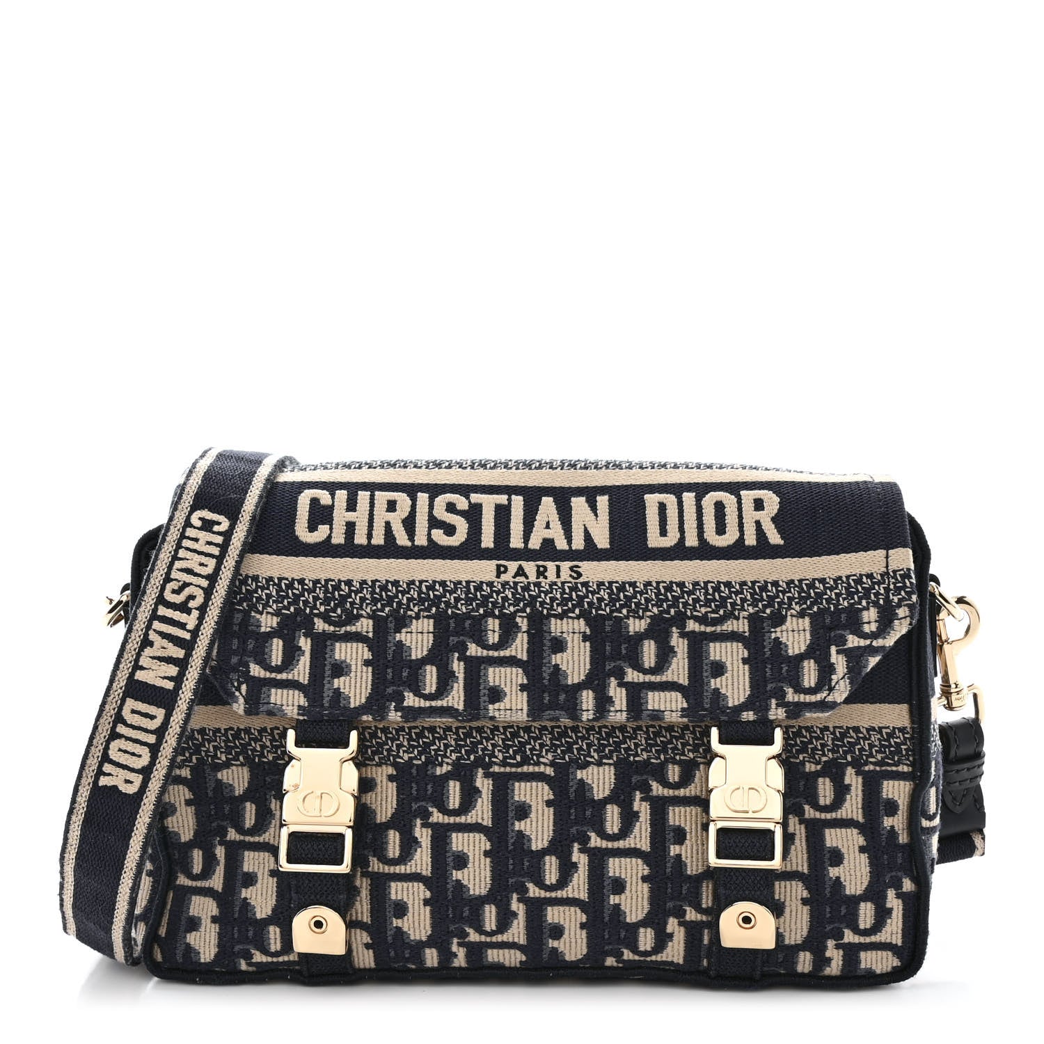 Christian Dior Oblique Small Diorcamp Messenger Blue 1 of 11