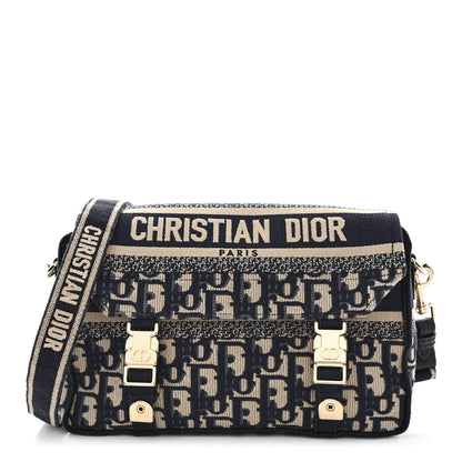 Christian Dior Oblique Small Diorcamp Messenger Blue 1 of 11