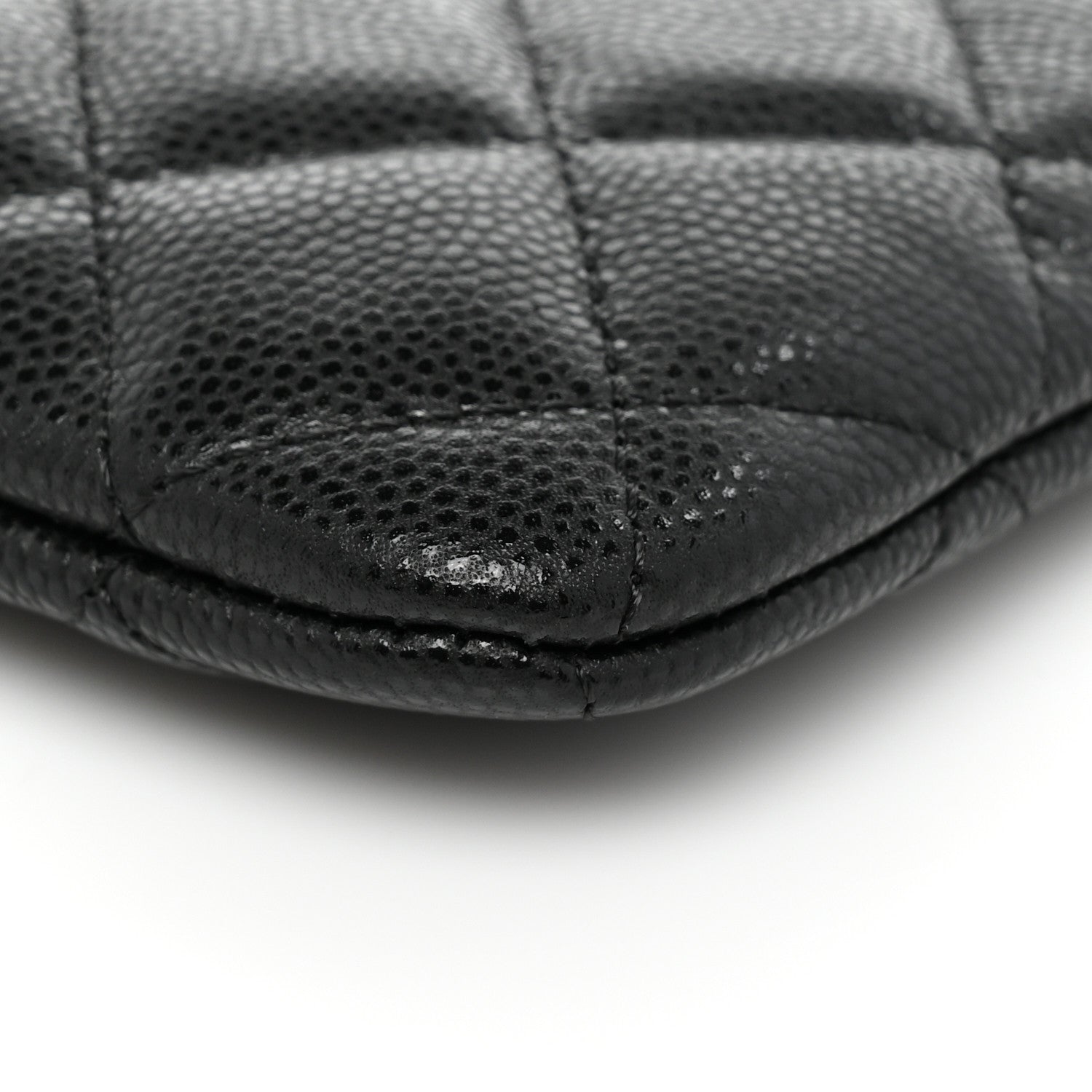 Chanel Caviar Quilted Small Cosmetic Case Black 8 of 8