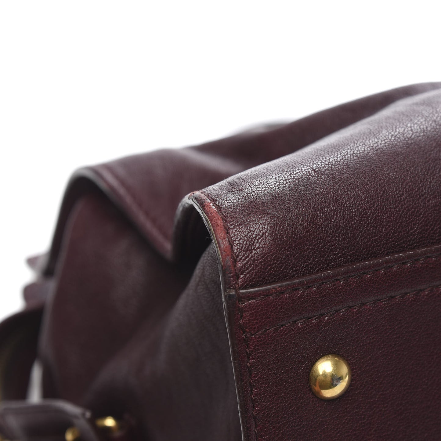 Sheepskin Medium Cabas ChYc Plum