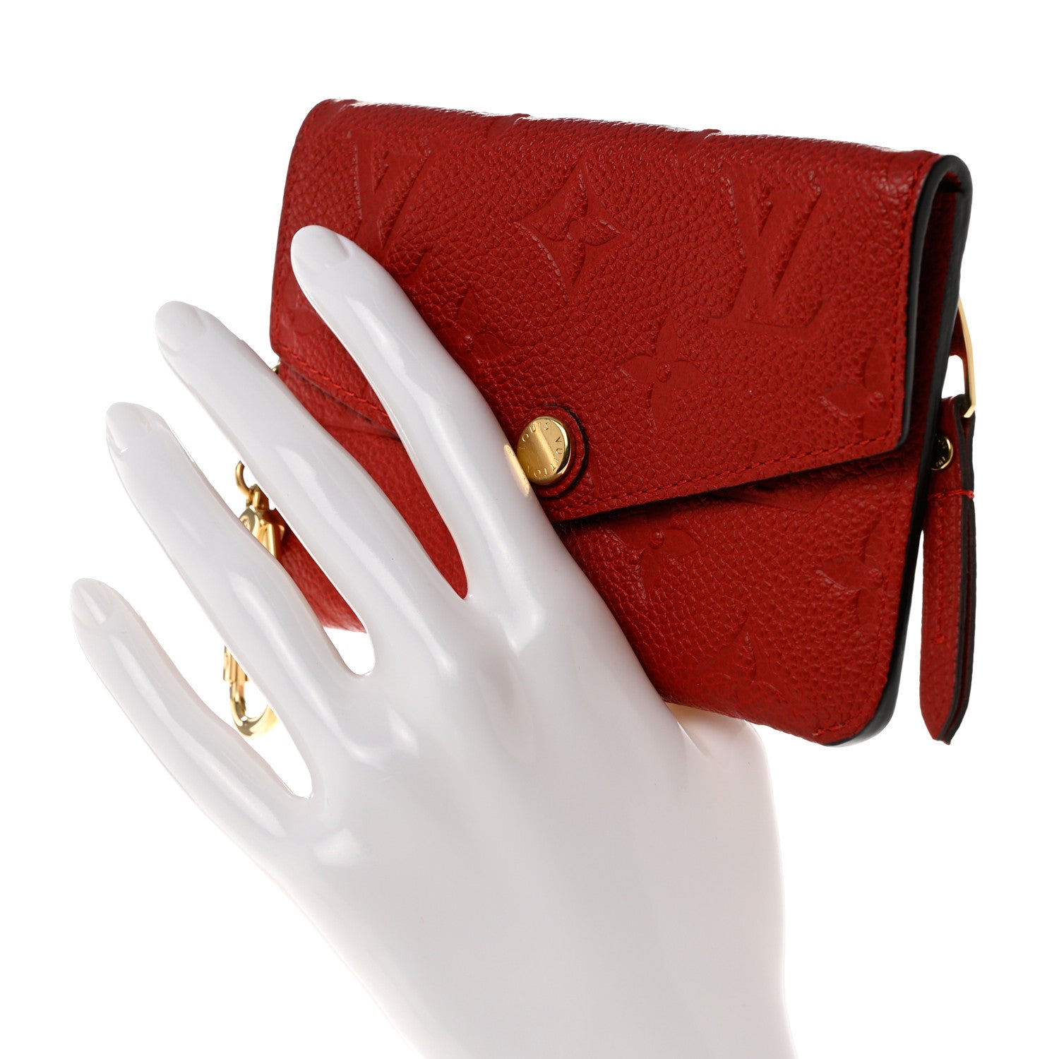 Louis Vuitton Empreinte Key Pouch Cerise 2 of 7
