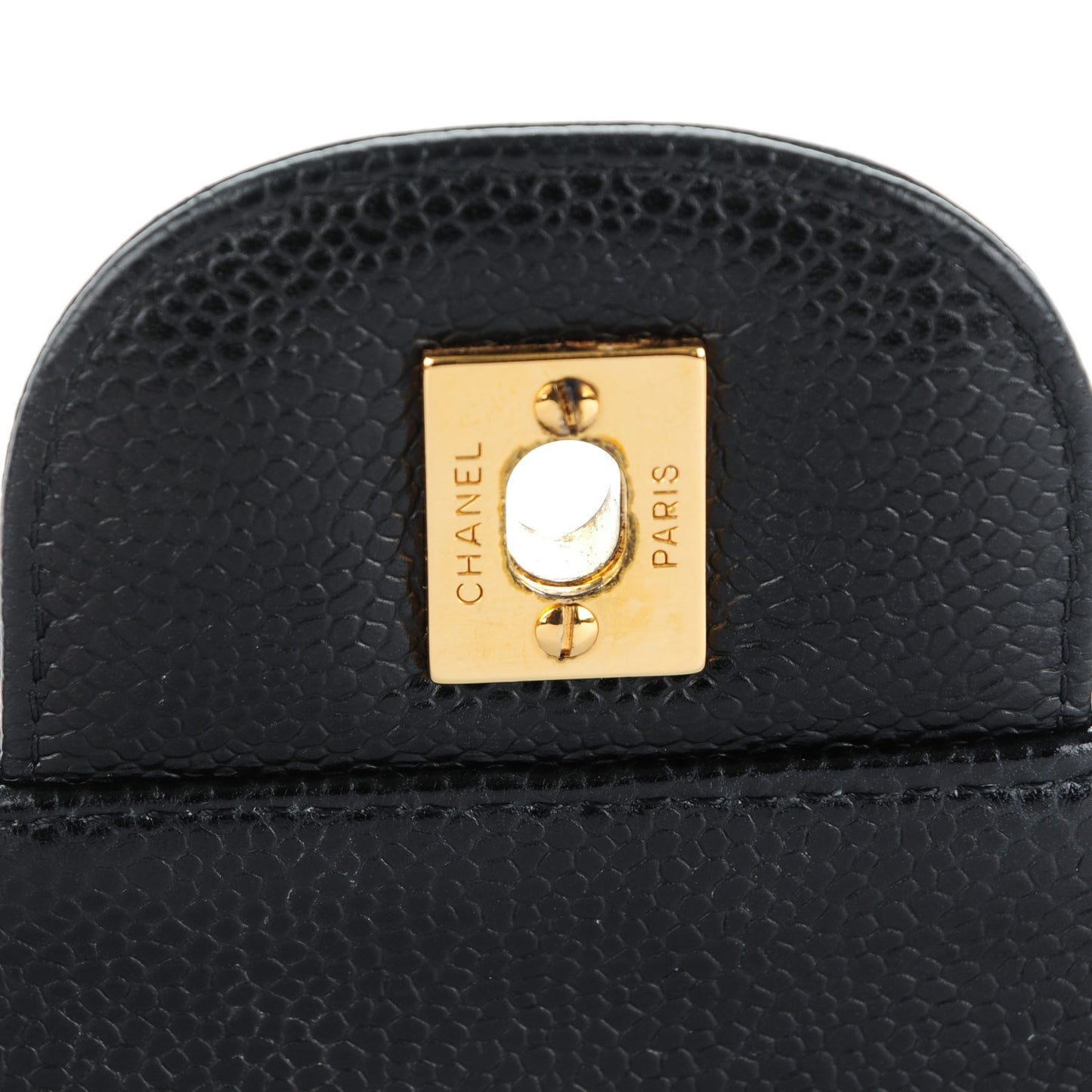Caviar Quilted Jumbo Single Flap Black