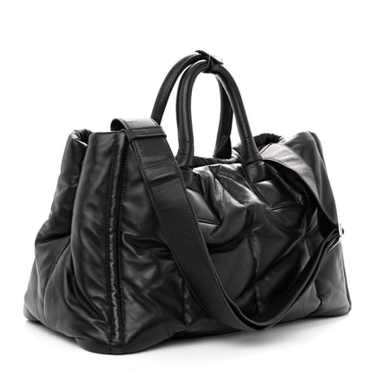 Prada Nappa Bomber Tote Black 3 of 11
