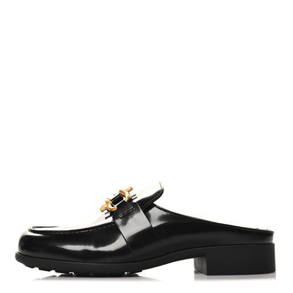 Bottega Veneta Soft Vinyl Calfskin Monsieur Loafers  40 Black 1 of 8