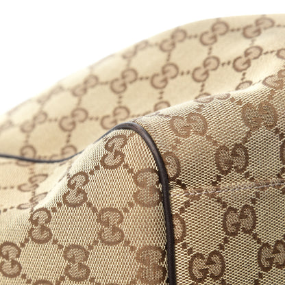 Gucci Monogram Large Sukey Tote Dark Brown 10 of 19