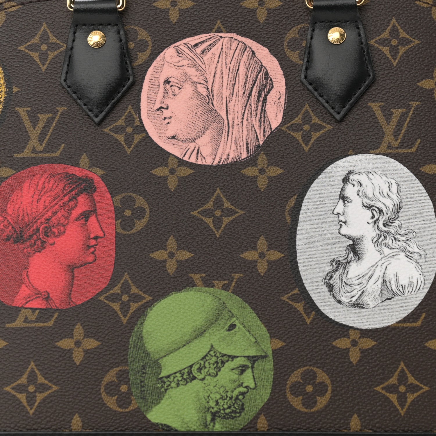 Louis Vuitton X FORNASETTI Monogram Cameo Alma PM 7 of 9