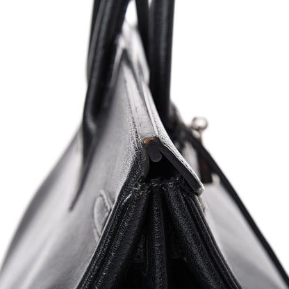 Hermes Chevre De Coromandel Birkin 40 Black 25 of 26