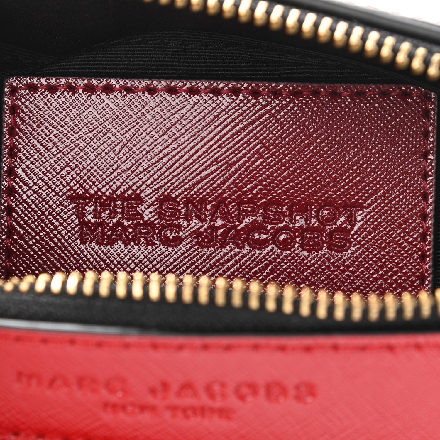 Marc Jacobs Saffiano Small Snapshot Camera Bag Red Multicolor 7 of 10