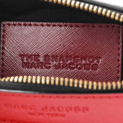 Marc Jacobs Saffiano Small Snapshot Camera Bag Red Multicolor 7 of 10