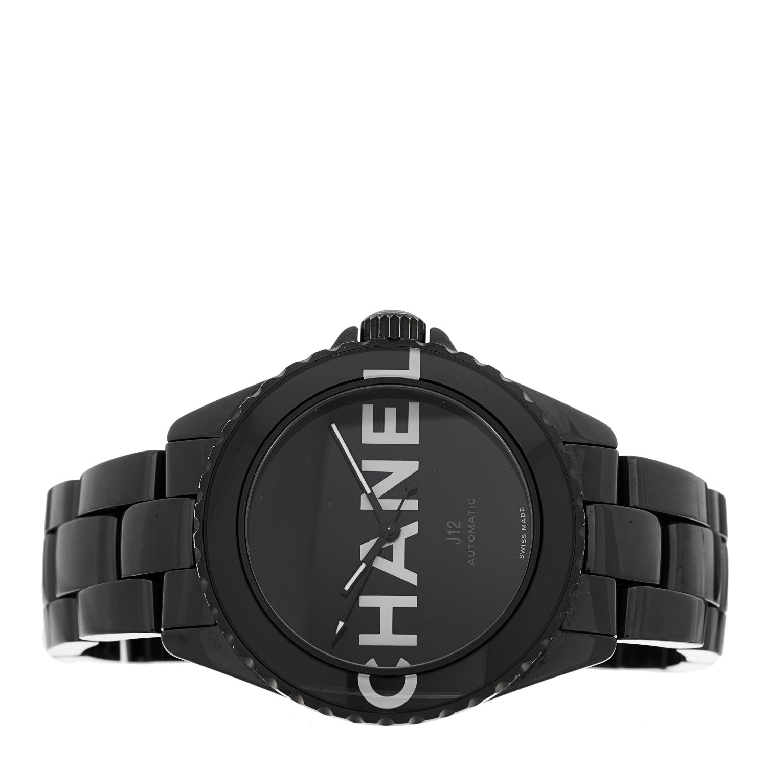 Chanel Stainless Steel Ceramic 38mm J12 Wanted de Chanel Automatic Watch Black 2 of 5