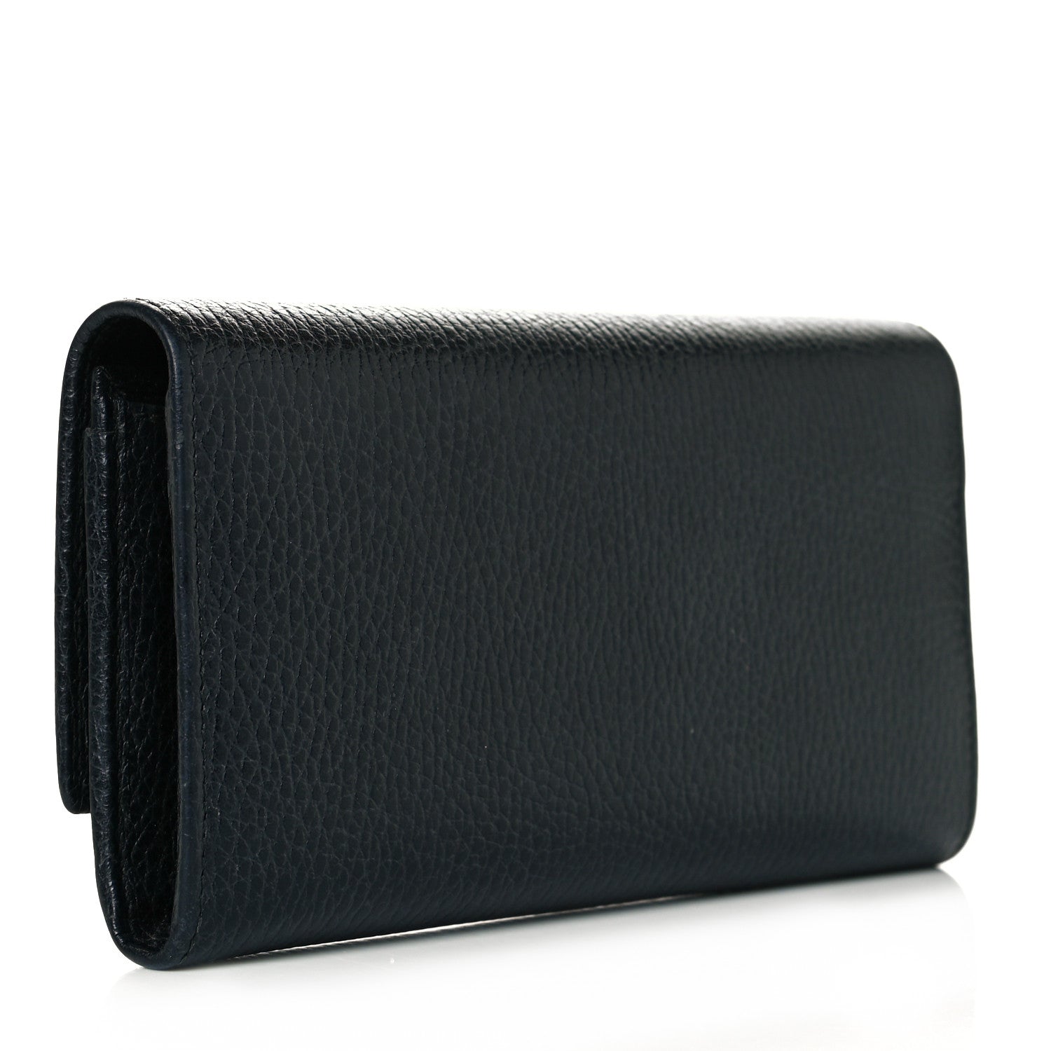 Gucci Calfskin Garden Continental Wallet Black 3 of 8