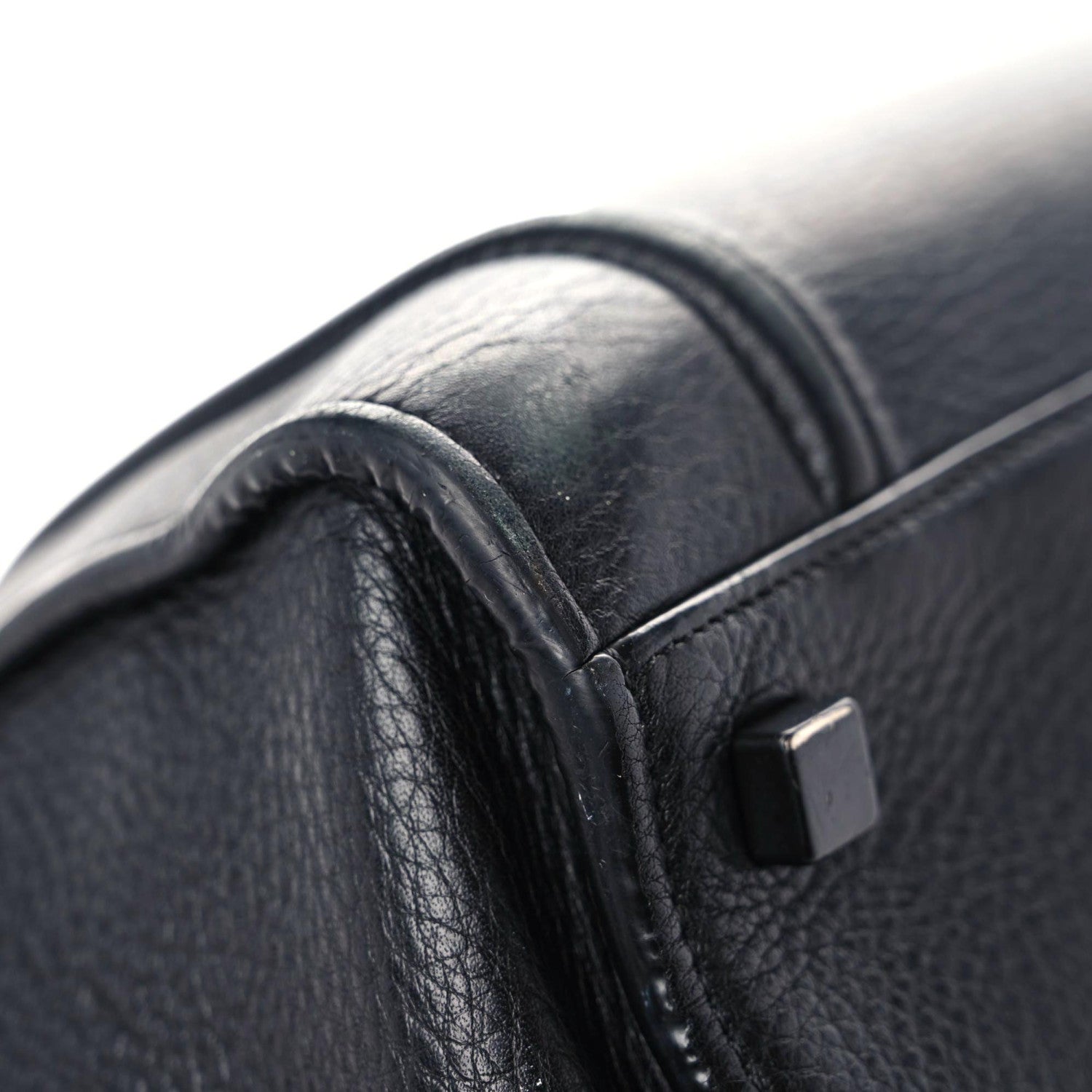 Celine Supple Calfskin Medium Phantom Luggage Black 7 of 21