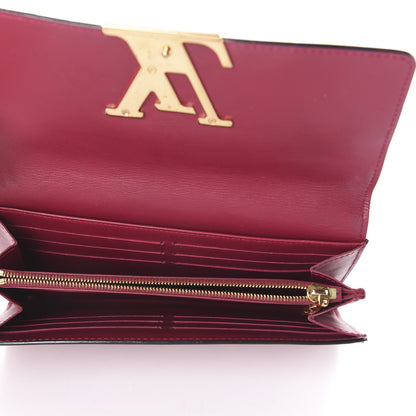 Louis Vuitton Patent Louise Wallet Rose Indien 4 of 6