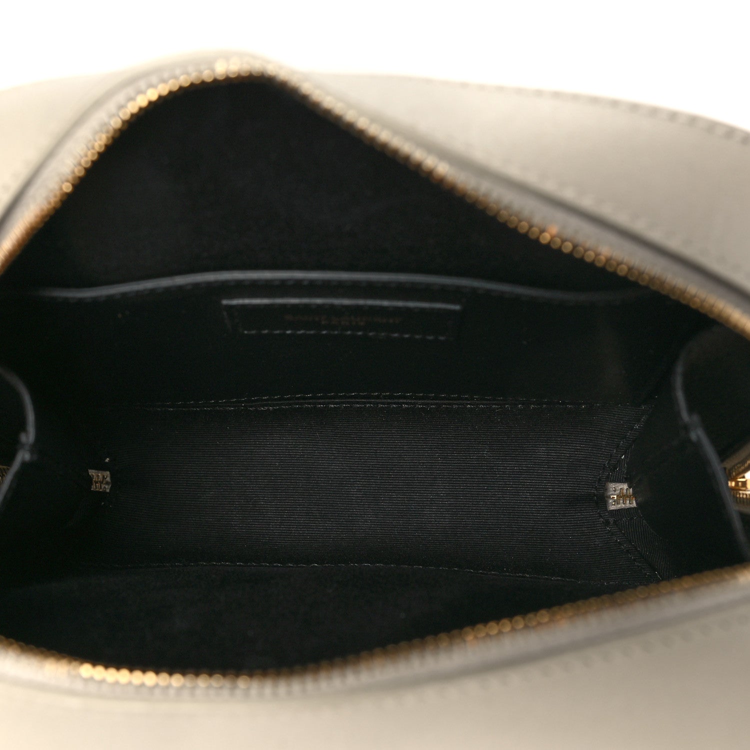 Saint Laurent Lambskin Matelasse Monogram Vicky Camera Bag White 9 of 23
