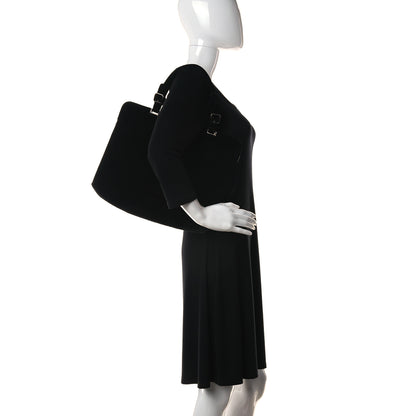 Prada Velvet Frame Bag Black 2 of 11