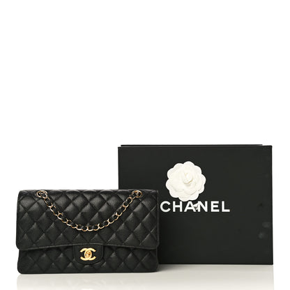 Chanel Caviar Quilted Medium Double Flap Black 11 of 11