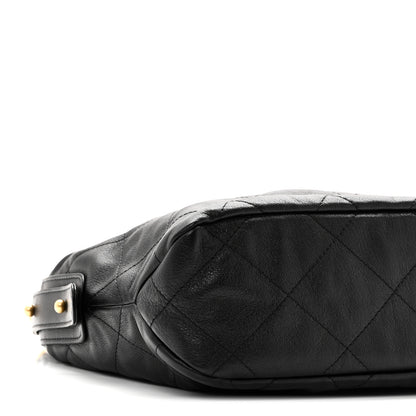 Chanel Calfskin Quilted Daily Hobo Black 9 of 10