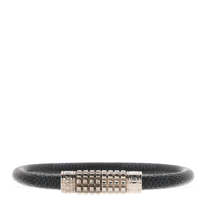 Louis Vuitton Damier Graphite Digit Bracelet 19 1 of 5